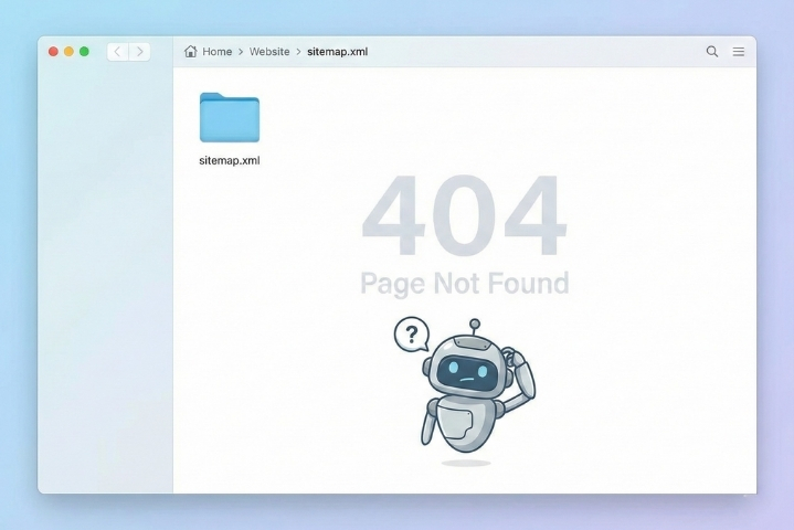 Missing XML sitemap
